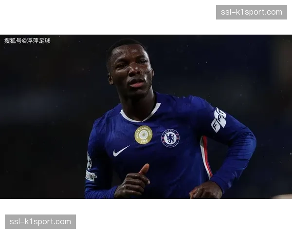 切尔西中场莫伊塞斯·凯塞多每90分钟跑动不到10.0公里，为中场中最少